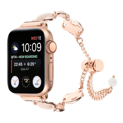 Shell Metal Chain Bracelet Watch Band, For Apple Watch 42mm, For Apple Watch 38mm - DealBuddy