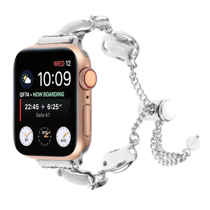 Shell Metal Chain Bracelet Watch Band, For Apple Watch 42mm, For Apple Watch 38mm - DealBuddy