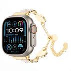 For Apple Watch Ultra 49mm / White Gold