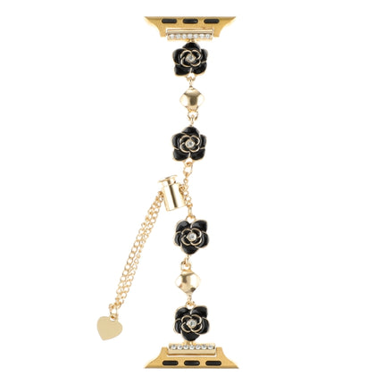 Camellia Metal Chain Bracelet Watch Band, For Apple Watch 42mm, For Apple Watch 38mm - DealBuddy