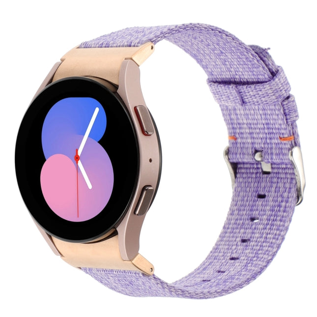 Nylon Canvas Watch Band, For Samsung Galaxy Watch6/6 Classic/5/5 Pro