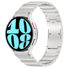 Button Style One-bead Metal Watch Band