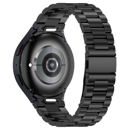 Button Style Three-bead Metal Watch Band