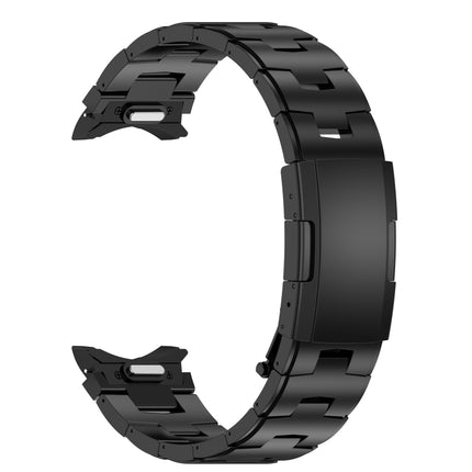 Button Style Pure Titanium Metal Watch Band