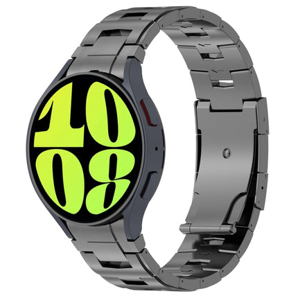 Button Style Pure Titanium Metal Watch Band