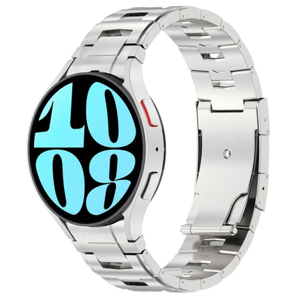 Button Style Pure Titanium Metal Watch Band