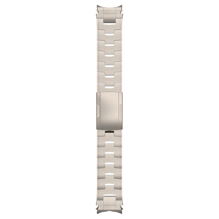 Button Style Pure Titanium Metal Watch Band