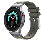For Samsung Galaxy Watch 4 / 5 / 6 / Silver Green