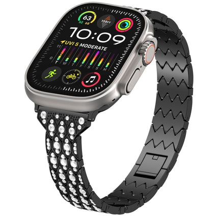 Devil Eye Diamond Bracelet Metal Watch Band, For Apple Watch SE 2023 44mm, For Apple Watch SE 2023 40mm, For Apple Watch Ultra 2 49mm, For Apple Watch Series 9 45mm, For Apple Watch Series 9 41mm, For Apple Watch Ultra 49mm, For Apple Watch Series 8 41... - DealBuddy