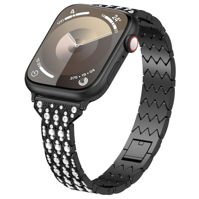 Devil Eye Diamond Bracelet Metal Watch Band