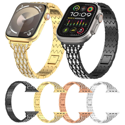 Devil Eye Diamond Bracelet Metal Watch Band