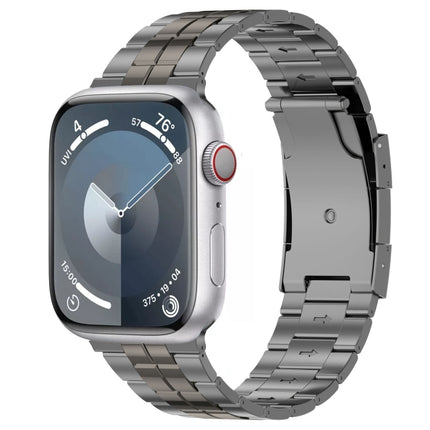Tortoise Buckle Titanium Steel Watch Band, For Apple Watch SE 40mm, For Apple Watch SE 44mm, For Apple Watch Series 6 40mm, For Apple Watch Series 6 44mm, For Apple Watch Series 5 44mm, For Apple Watch Series 5 40mm, For Apple Watch Series 4 44mm      ... - DealBuddy