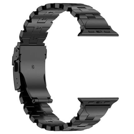 Butterfly Type Titanium Steel Watch Band, For Apple Watch 42mm, For Apple Watch 38mm - DealBuddy