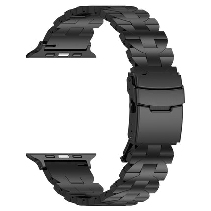 Butterfly Type Titanium Steel Watch Band, For Apple Watch 42mm, For Apple Watch 38mm - DealBuddy
