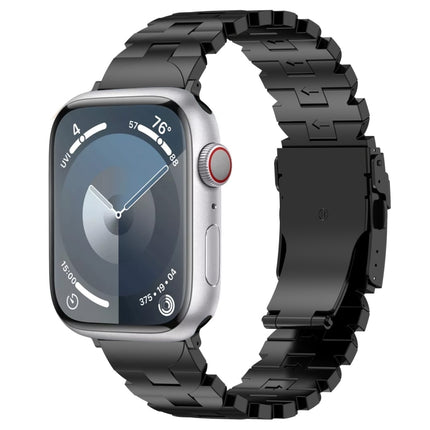 Butterfly Type Titanium Steel Watch Band, For Apple Watch 42mm, For Apple Watch 38mm - DealBuddy