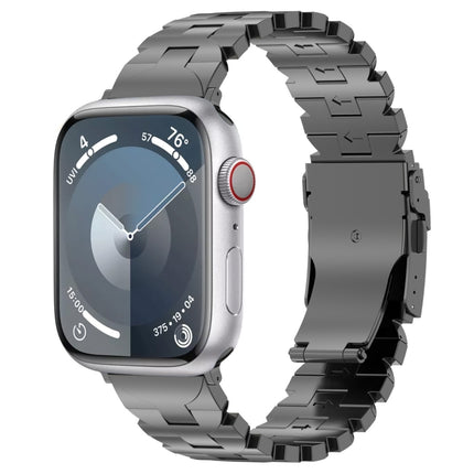 Butterfly Type Titanium Steel Watch Band, For Apple Watch 42mm, For Apple Watch 38mm - DealBuddy