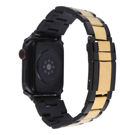 Three-Bead Stainless Steel Watch Band