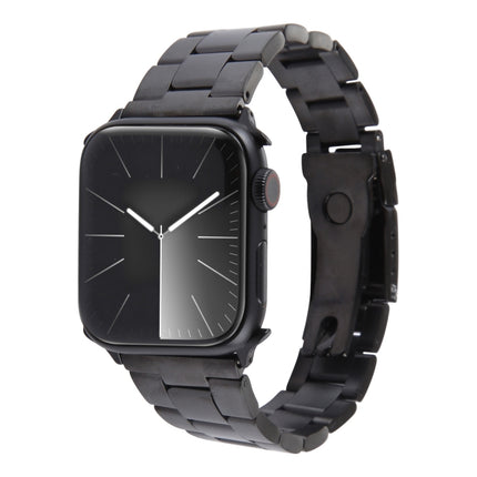 Three-Bead Stainless Steel Watch Band