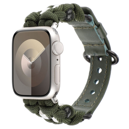 Paracord Genuine Leather Watch Band