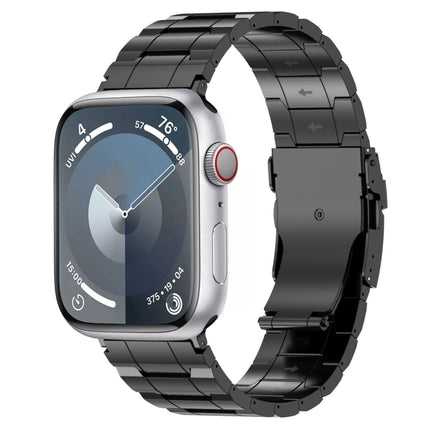 Safety Buckle Trapezoid Titanium Steel Watch Band
