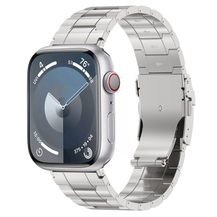 Safety Buckle Trapezoid Titanium Steel Watch Band