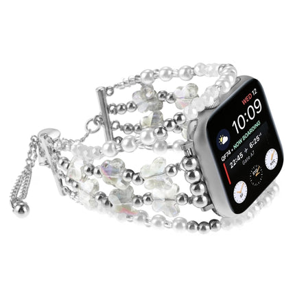 Butterfly Chain Bracelet Metal Watch Band, For Apple Watch SE 2022 44mm, For Apple Watch Series 7 41mm, For Apple Watch Series 7 45mm, For Apple Watch SE 40mm, For Apple Watch SE 44mm, For Apple Watch Series 6 40mm, For Apple Watch Series 6 44mm       ... - DealBuddy