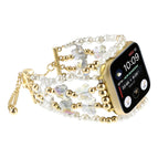 For Apple Watch Series 4 40mm / Transparent Gold