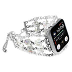 For Apple Watch Series 4 40mm / Transparent Silver