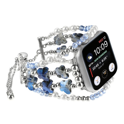Butterfly Chain Bracelet Metal Watch Band