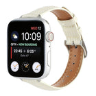 Slim Crocodile Leather Watch Band, For Apple Watch 42mm, For Apple Watch 38mm - DealBuddy