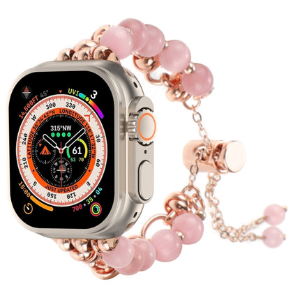 Pearl Chain Metal Bracelet Watch Band, For Apple Watch SE 2023 44mm, For Apple Watch SE 2023 40mm, For Apple Watch Ultra 2 49mm, For Apple Watch Series 9 45mm, For Apple Watch Series 9 41mm, For Apple Watch Ultra 49mm, For Apple Watch Series 8 41mm    ... - DealBuddy