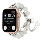 Pearl Chain Metal Bracelet Watch Band