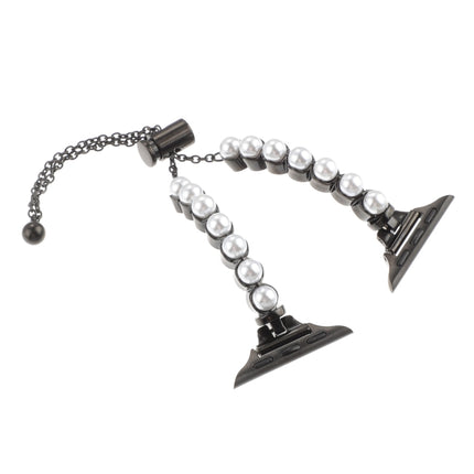 Pearl Bracelet Metal Watch Band