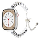 Pearl Bracelet Metal Watch Band