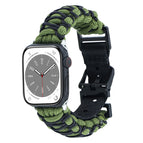 For Apple Watch Series 4 44mm / Army Green Black