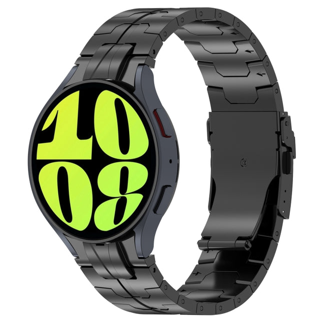 Button Style Stainless Steel Watch Band