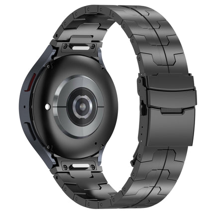 Button Style Stainless Steel Watch Band
