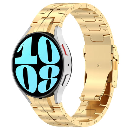 Button Style Stainless Steel Watch Band