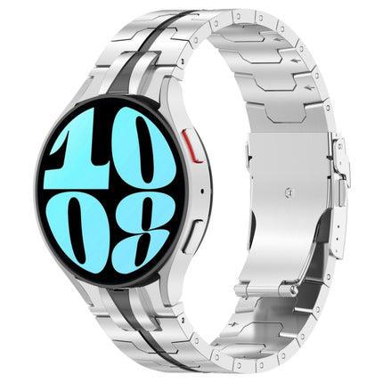 Button Style Stainless Steel Watch Band, For Samsung Galaxy Watch 6 / 6 Classic - DealBuddy