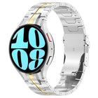Button Style Stainless Steel Watch Band
