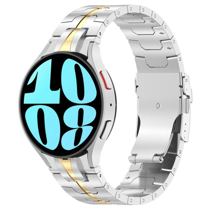 Button Style Stainless Steel Watch Band, For Samsung Galaxy Watch 6 / 6 Classic - DealBuddy