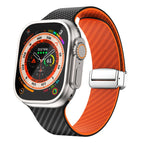 For Apple Watch Ultra 2 49mm / Black Orange