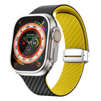 For Apple Watch Ultra 2 49mm / Black Yellow