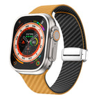 For Apple Watch Ultra 2 49mm / Light Brown Black