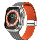 For Apple Watch Ultra 2 49mm / Spacy Grey Orange