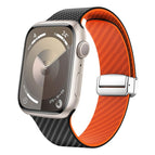 For Apple Watch 42mm / Black Orange