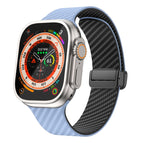 For Apple Watch Ultra 2 49mm / Light Blue Black