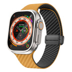 For Apple Watch Ultra 2 49mm / Light Brown Black