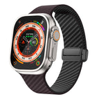 For Apple Watch Ultra 2 49mm / Dark Brown Black