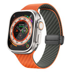 For Apple Watch Ultra 49mm / Orange Grass